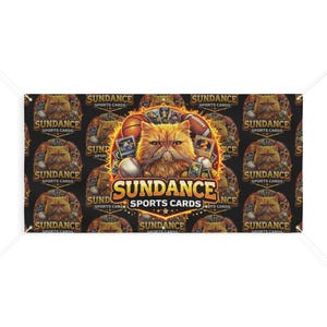 Custom Matte Vinyl Sign for Sports Card Breakers, Live Stream Setup Backdrop, Breaker Branding, Break Room Decor