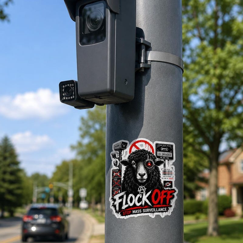 Anti Flock Sticker - Etsy