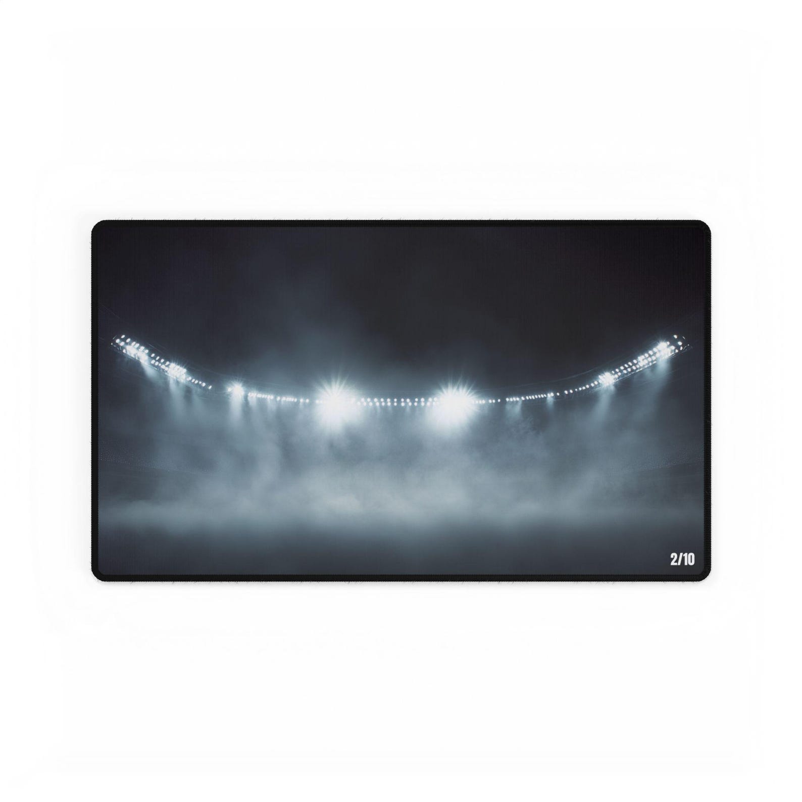 Collector's Sports Card Break Desk Mat Numbered 2/10 Stadium Lights ...