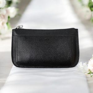 Liten sminkväska, mini-läderfodral för handväska, snygga sminkväskor i vintagestil, läppstiftsfodral, söt kosmetikaorganisatör