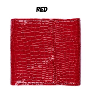 Red wallet.
