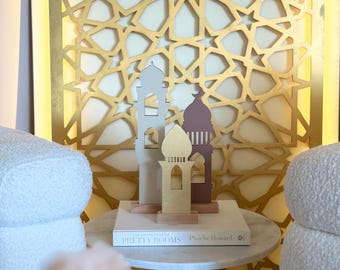 Wooden Islamic Ma’athen . Set of 2pcs or 3pcs