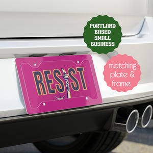 8647 National Parks License Plate, Anti Trump Front Vanity Plate