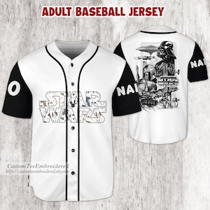 Personalized Star Wars Baseball Jersey: Custom Team Shirt