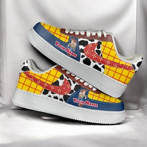 Personalized Toy Story Air Force 1 Shoes: Custom Printed AF1 Sneakers