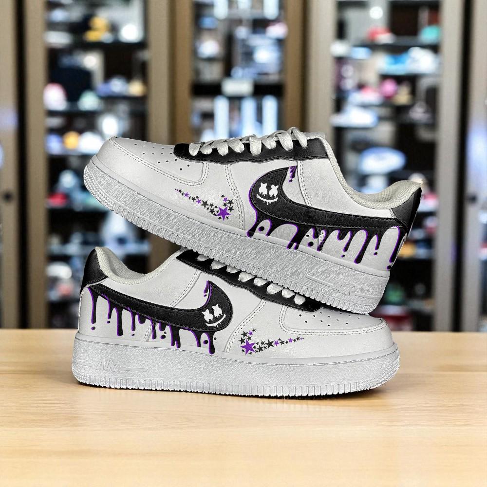 《Mページ》Air Force1 エアフォースワン【ペイントカスタム】 スニーカー ペイント ナイキ | カスタムペイントスニーカー NIKE エア