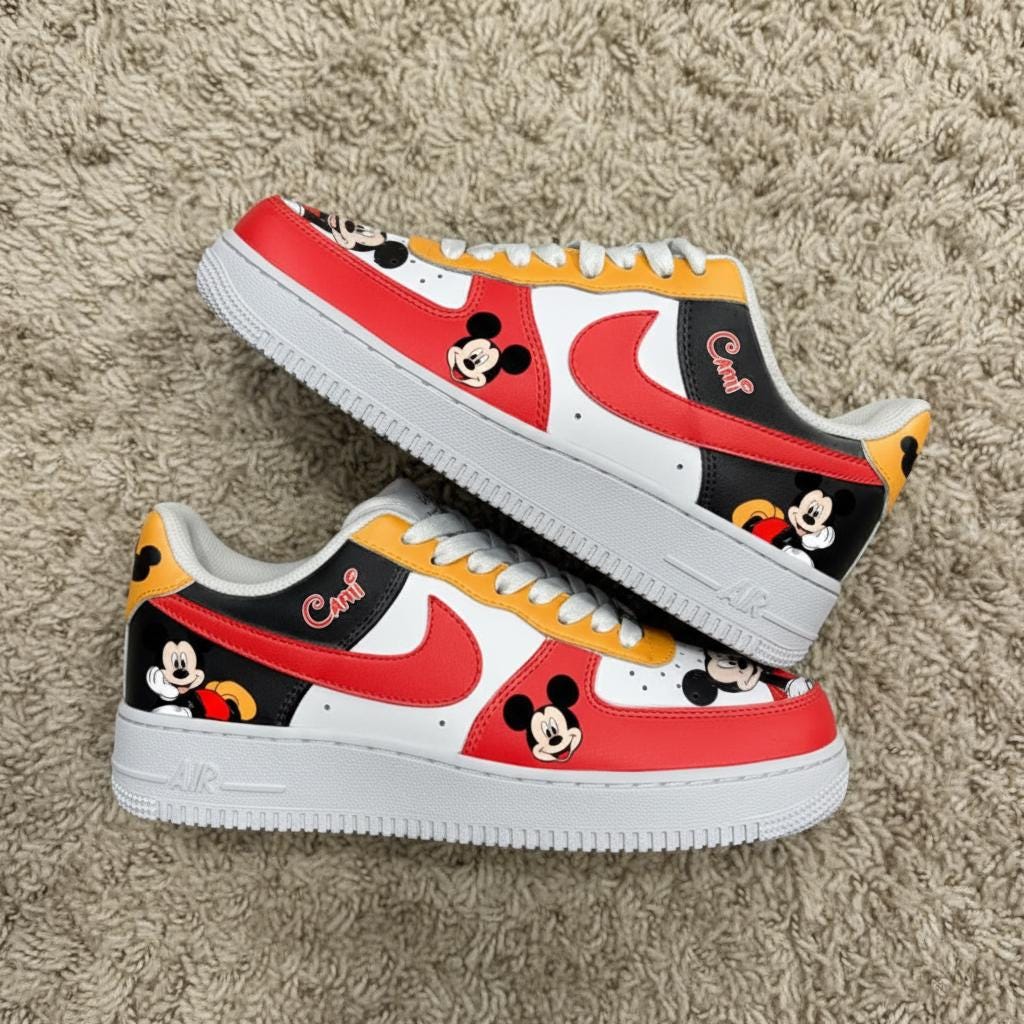 Nike Air Mickey - Etsy Canada