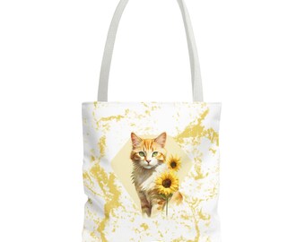 Custom Pet Portrait Tote Bag: Personalized Dog & Cat Lover Gift