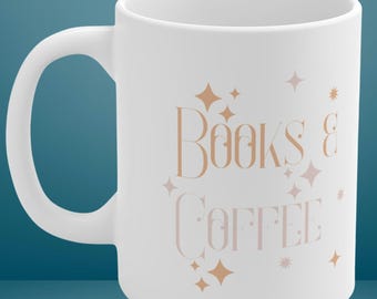 Taza de libros y café: un regalo brillante para los amantes de los libros