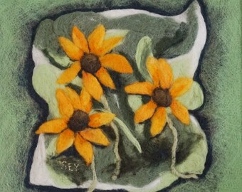 flowers surreal landscape /'Tree of Life/' Limited Signed Print by Jessie Edsall