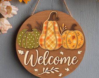 Boao Bienvenue Décorations de porte de Thanksgiving Tunisia