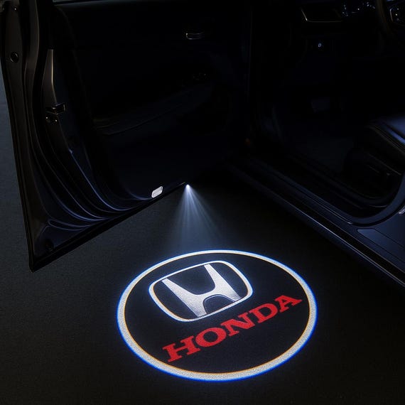 Car Ambient Door LED Light | Wireless Rechargeable Courtesy Light | Welcome Lighting | For All Honda Models