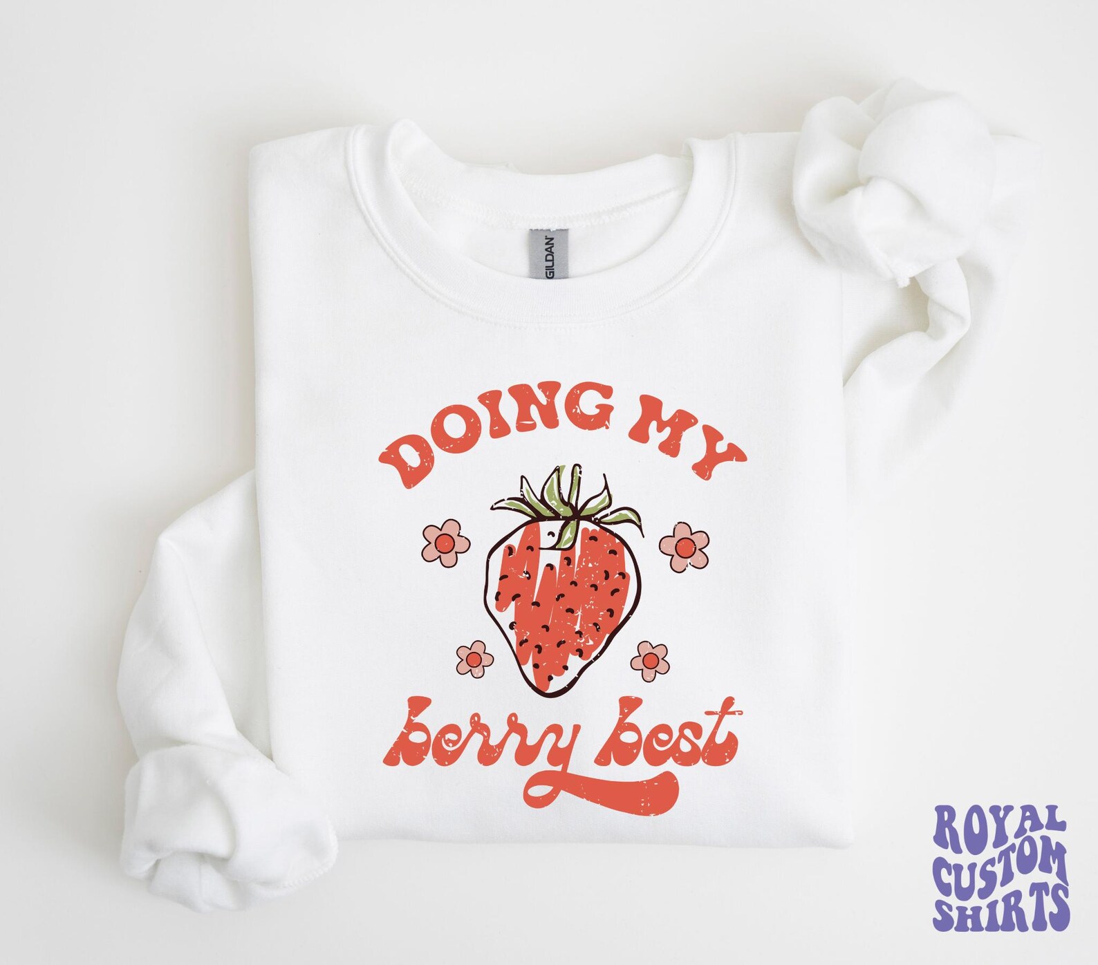 Doing My Berry Best Strawberry Shirt, Inspirational Self Love