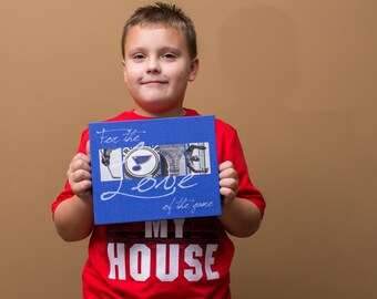 lona 8 x 10 | St. Louis Blues "por el amor del juego"