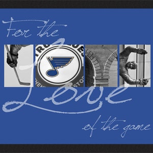 St. Louis Blues For the Love of the Game Photographic Print image 2