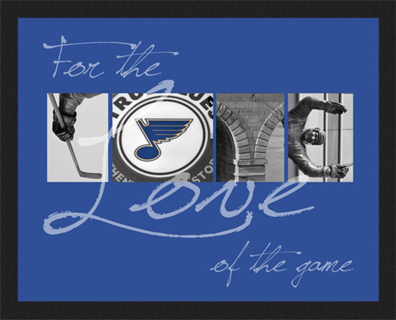 St. Louis Blues For the Love of the Game Photographic Print image 2