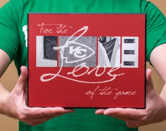 8 x 10 montada impresión | Jefes de Kansas City "por el amor del juego"