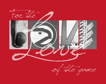 Atlanta Hawks "For the Love of the Game" Photographic Print