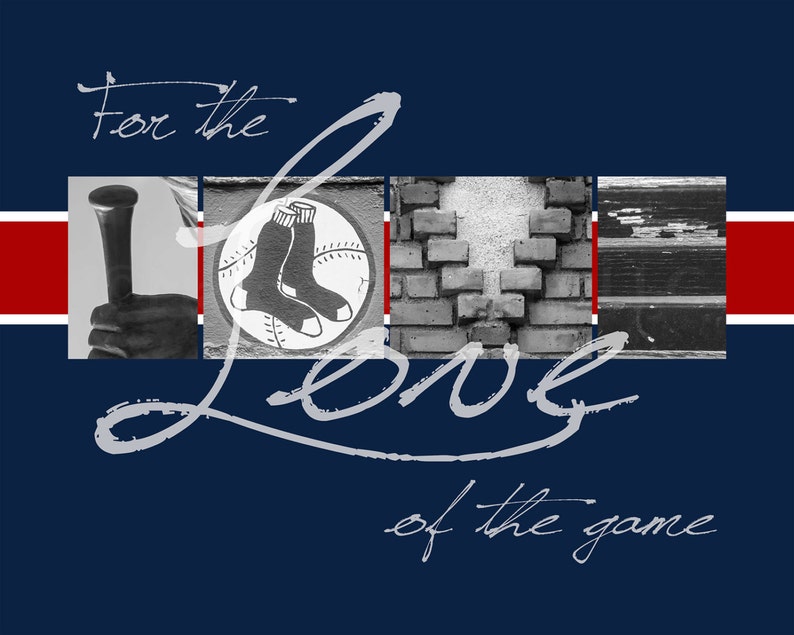 Boston Red Sox For the Love of the Game Photographic Print image 1