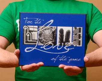 8 x 10 montada impresión | Cachorros de Chicago "por el amor del juego"