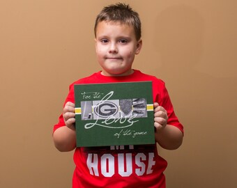 Lona 8 x 10 | Green Bay Packers "por el amor del juego"