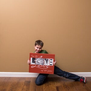 16x20 Canvas | Kansas City Chiefs &quot;For the Love of the Game&quot;