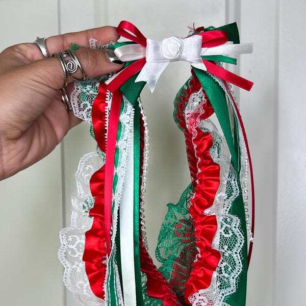 Old Design Mexican Heritage Pride Ribbons