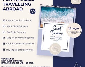 Schlafratgeber für Kinder: Jet Lag & Angst Tipps (eBook)