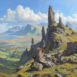 Old Man Storr, Isle of Skye, Scotland