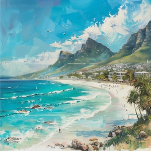 Camps Bay Beach, Johannesburg Südafrika