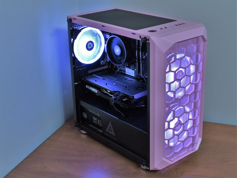 NEW Custom Pink Gaming PC!! Plug and Play, Windows 11, RGB!! - Etsy
