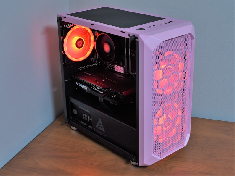 NEW Custom Pink Gaming PC!! Plug and Play, Windows 11, RGB!! - Etsy