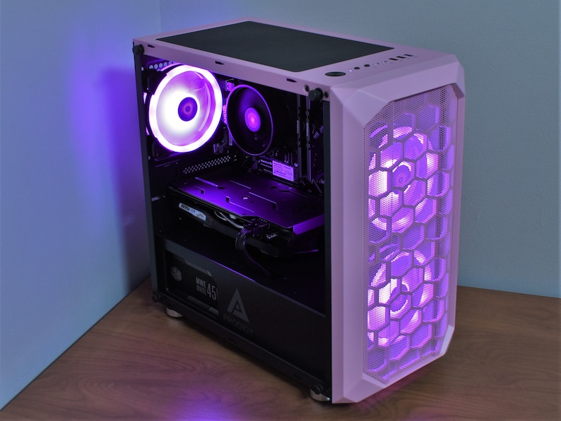 NEW Custom Pink Gaming PC!! Plug and Play, Windows 11, RGB!! - Etsy