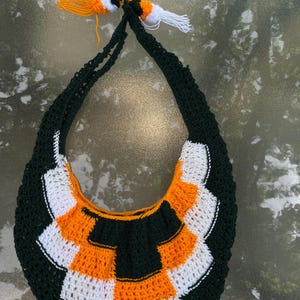 Jiwaka Flag Color Bilum bag from Papua New Guinea
