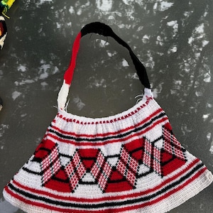 Hand woven bag (Bilum) from Papua New Guinea