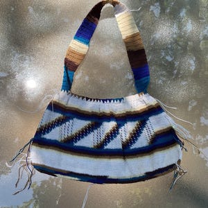 Hand woven bag (Bilum) from Papua New Guinea