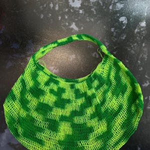 1 week Hand woven bag (Bilum) from Papua New Guinea