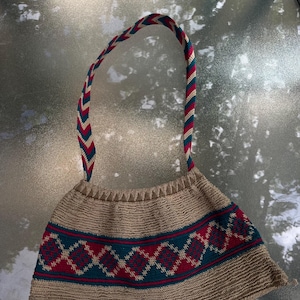 Hand woven bag (Bilum) from Papua New Guinea