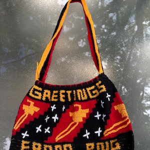 Papua New Guinea Flag Bilum (Bag)|Greetings from PNG