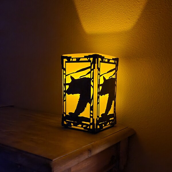 Bear Candle Holder Etsy