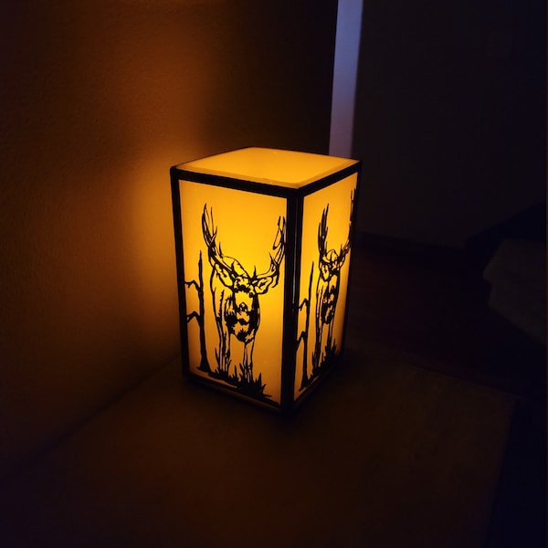 Deer Candle Holder Etsy