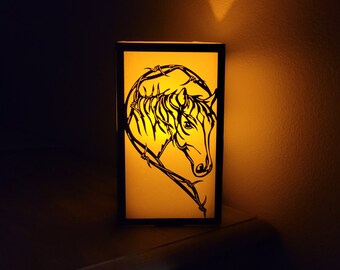 Horse Candle Holder 4 Color Options and 2 Sizes