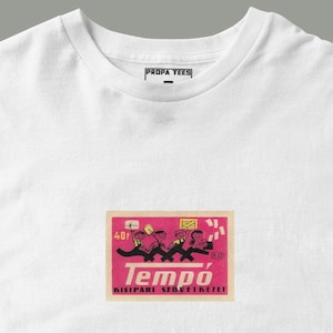Colorful Graphic T Shirt - &quot;Tempo&quot;