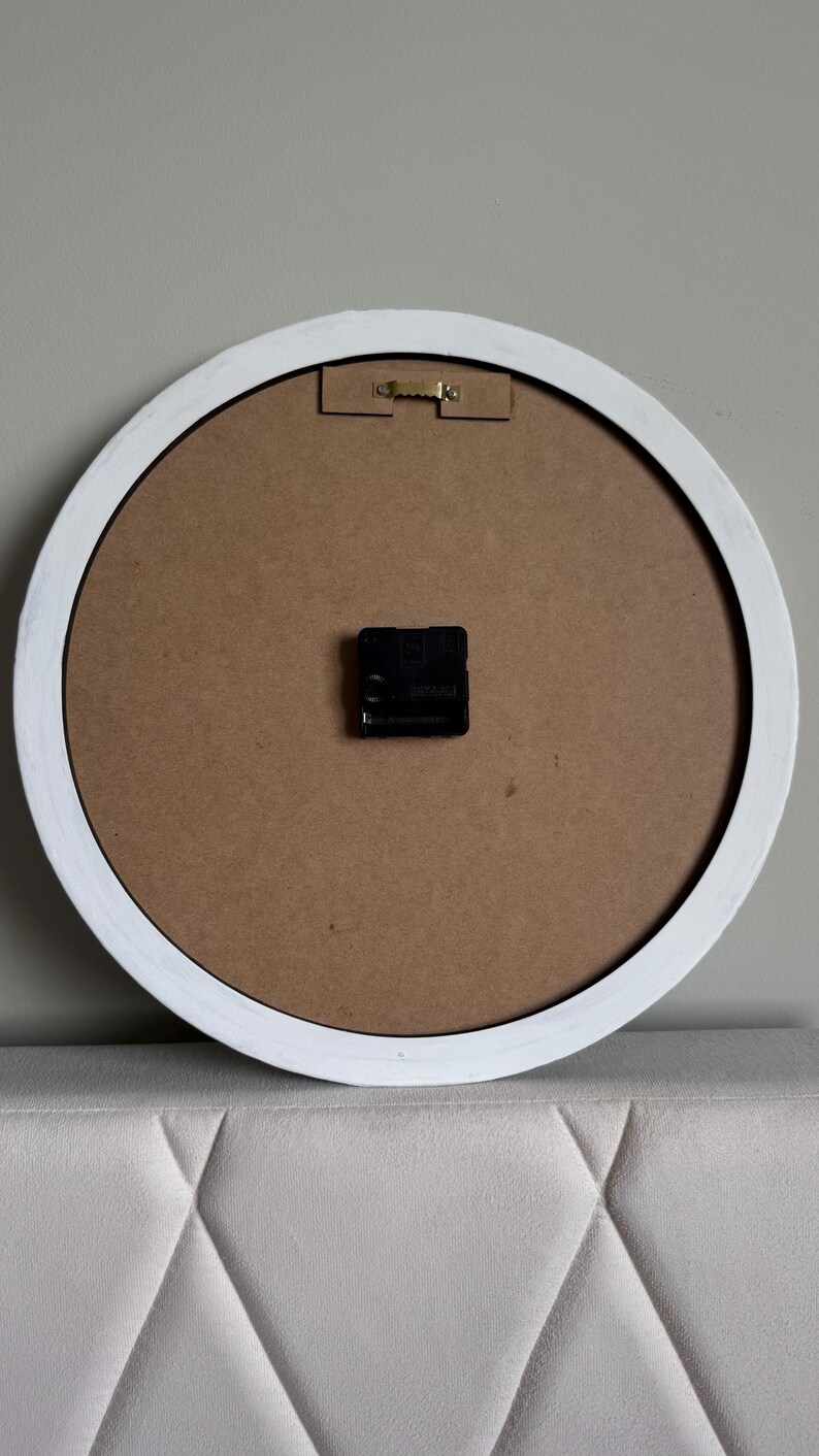 Reloj de pared de resina con números romanos de perro, arte geodésico, decoración moderna imagen 7
