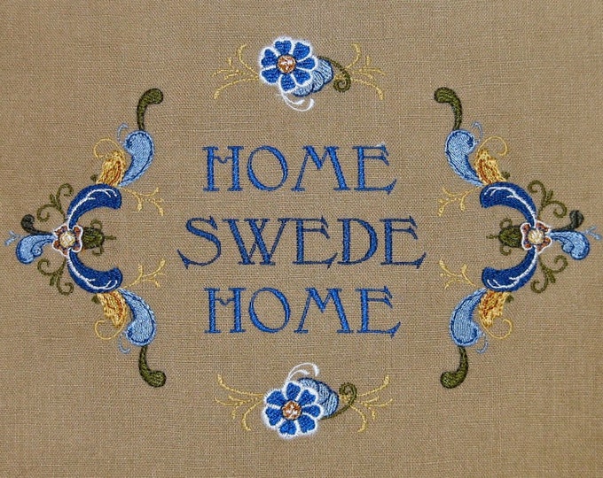 Home Swede Home Swedish Housewarming Hostess Genealogy Roots Etsy