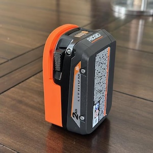 Battery Mount Organizer for Ridgid 18V Batteries
