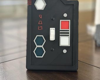 Star Wars inspired - Rogue Control Panel - Light Switch Cover Plate