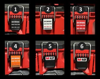 Personalized Latch - Milwaukee Packout Tool Box 48-22-8427