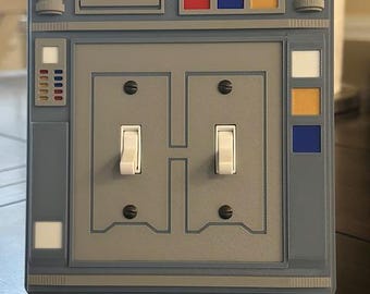 Star Wars inspired - Galaxy's Edge 2 Light Switch Cover Plate