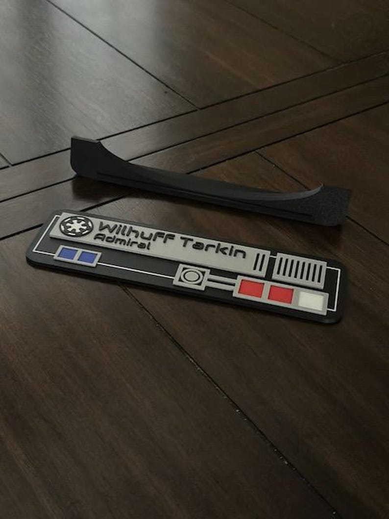 Star Wars Inspired - Name Plate - Desktop Plaque - Wall Plaque ...